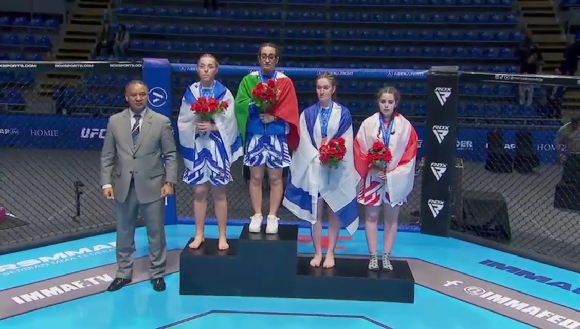 Irene Palazzin campionessa Europea 2026 immaf di mma